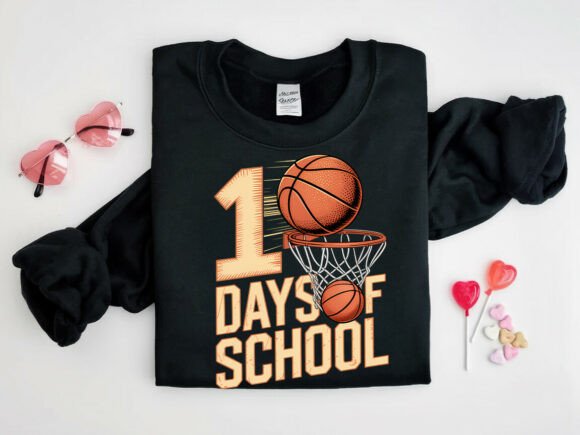 100 Days of School Sublimation Design: Graphics for T-Shirt Designs & Beyond