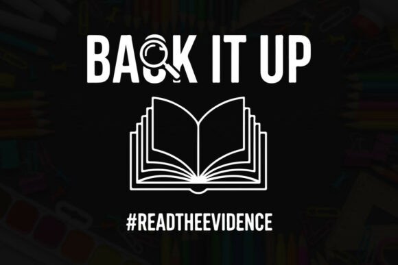 Back It Up – Read the Evidence: Graphics & T-Shirt Designs