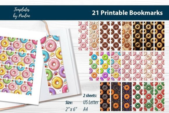 Donut Teacher Bookmark Printable Bundles
