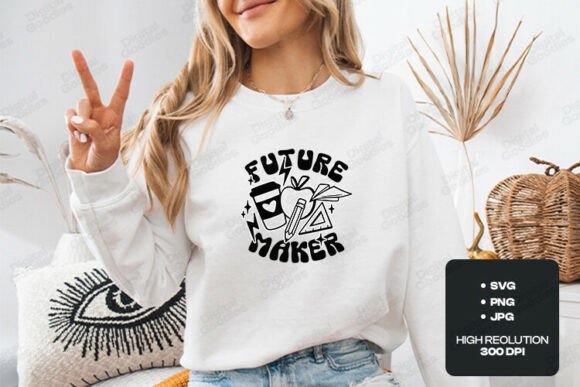 Future Maker Teacher SVG Design for Crafts & Graphics