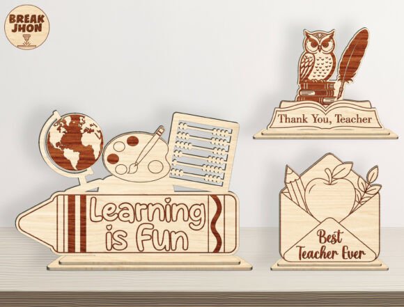 Teacher Gift Laser Cut File SVG Bundle: Laser Cutting & Other Celebrations